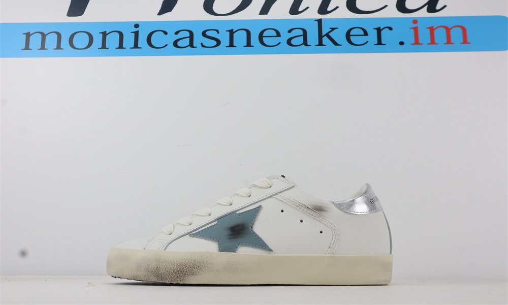 Golden Goose Super Star White Ice Blue