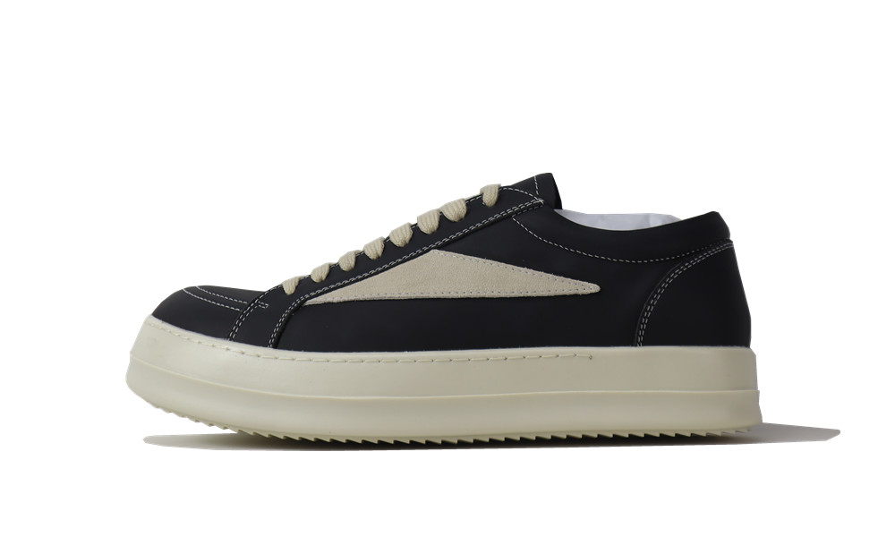 Rick Owens DRKSHDW Lido Vintage Low Black Milk