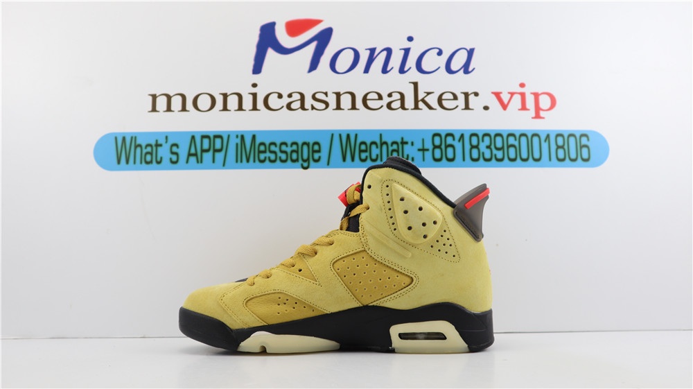 Travis Scott X Air Jordan 6 Wheat Yellow Travis Scott X Air Jordan 6 Wheat Yellow