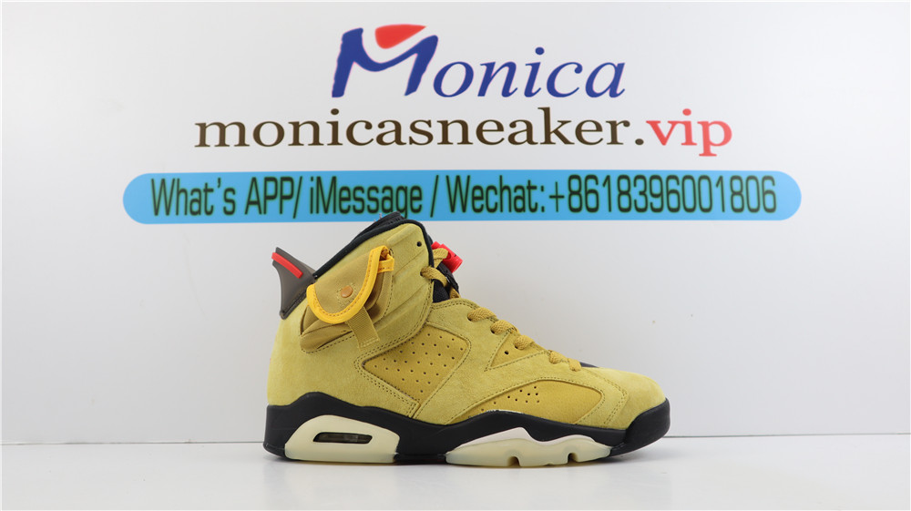 Travis Scott X Air Jordan 6 Wheat Yellow Travis Scott X Air Jordan 6 Wheat Yellow