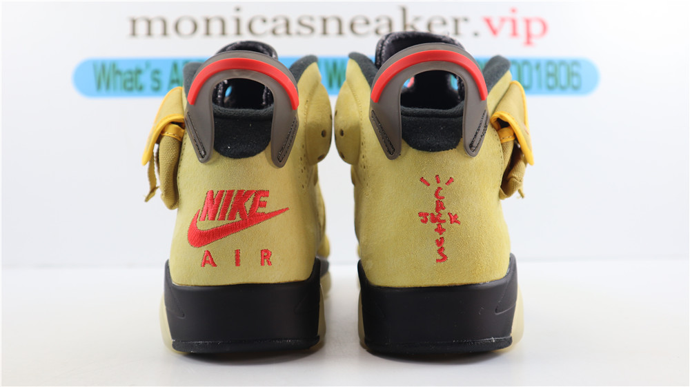 Travis Scott X Air Jordan 6 Wheat Yellow Travis Scott X Air Jordan 6 Wheat Yellow