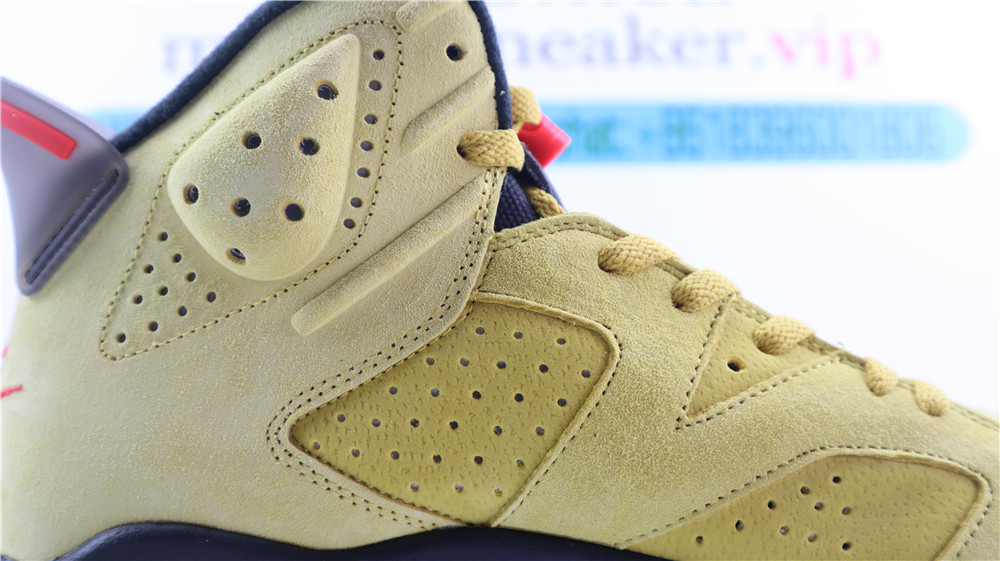 Travis Scott X Air Jordan 6 Wheat Yellow Travis Scott X Air Jordan 6 Wheat Yellow