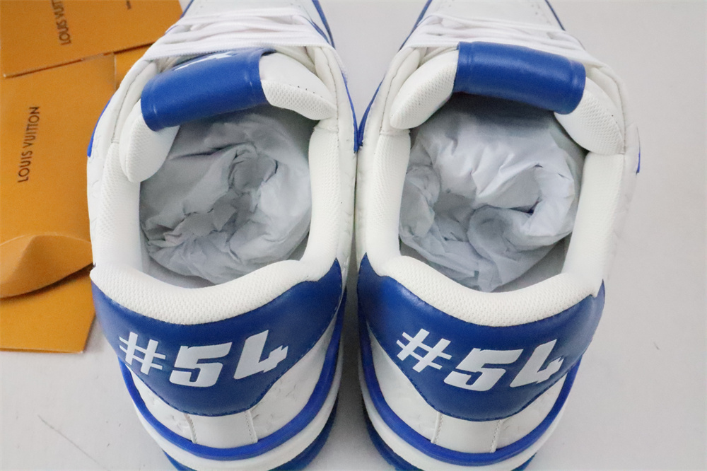L*V Blue Monogram Trainers L*V Blue Monogram Trainers